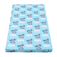 Gyerek habszivacs matrac New Baby 120x60 kék- különféle minta