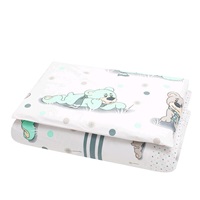 2-részes ágyneműhuzat New Baby 90/120 cm szürke maci
