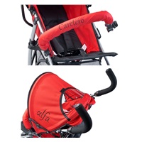 Golf babakocsi CARETERO  Alfa black