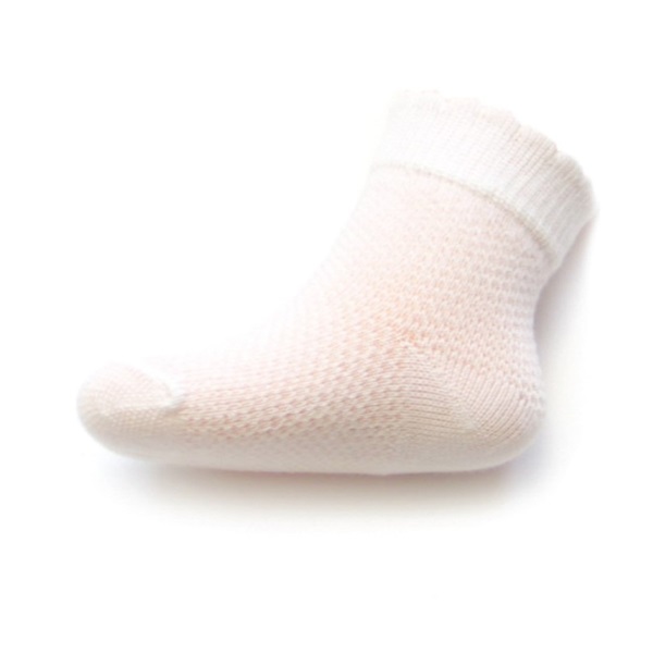 Csecsemő zokni mintával New Baby fehér