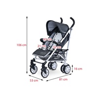 Golf babakocsi CARETERO Moby lila