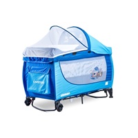 Utazóágy CARETERO Grande brown 2020