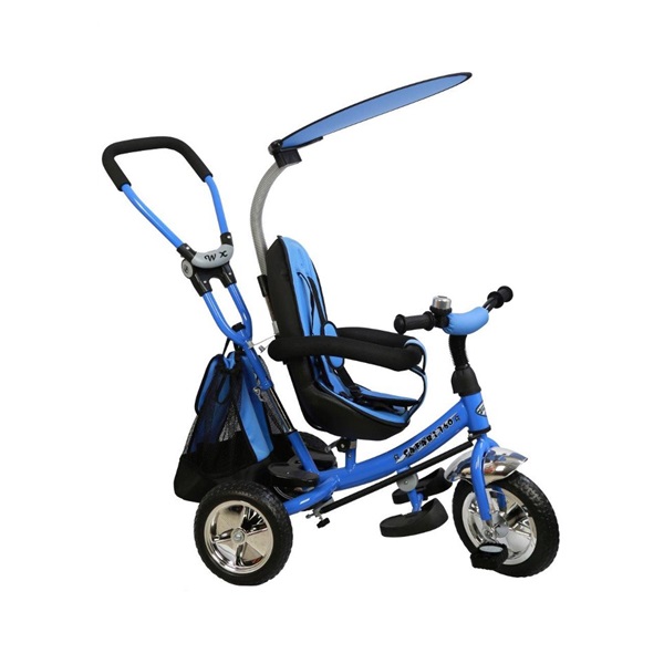 Gyerek háromkerekű bicikli Baby Mix Szafari blue