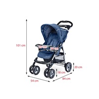 Sport babakocsi CARETERO Monaco grey 2020