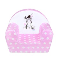 Gyermek fotel New Baby Zebra rózsaszín