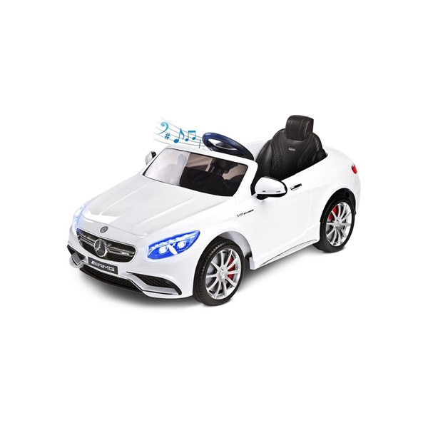 Elektromos autó Toyz Mercedes S63 AMG-Benz-2 motorral white