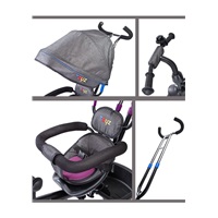 Gyerek háromkerekű bicikli Toyz Buzz red