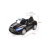 Elektromos autó Toyz Mercedes-Benz S63 AMG-2 motorral pink
