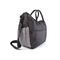 Pelenkázó táska CARETERO Deluxe black-grey
