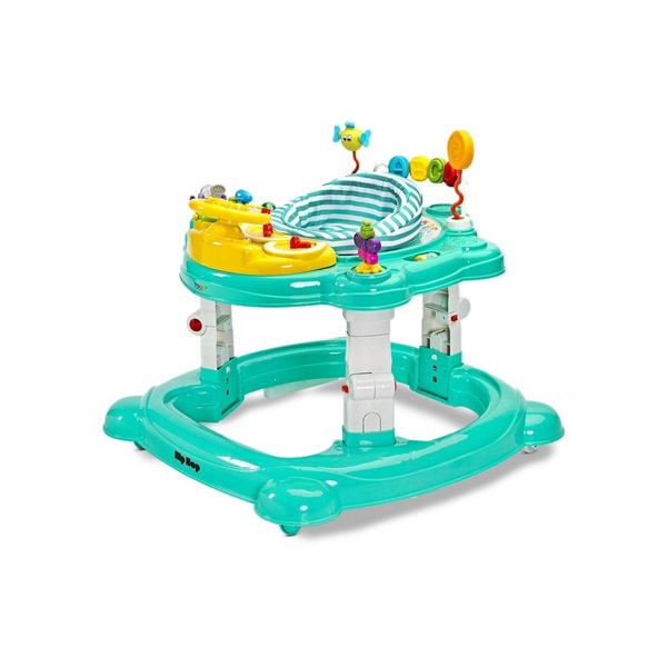 Gyermek bébikomp Toyz HipHop 3az1-ben zőld