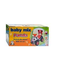 Zenélő bébitaxi Baby Mix Panda kék