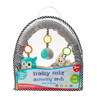 Játék babakocsira Baby Mix egérke, bagoly