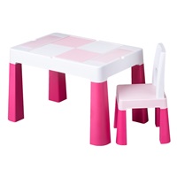 Gyerek szett asztalka székkel Multifun pink