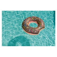 Gyermek nagy felfújható úszógumi Bestway DONUT 107cm barna