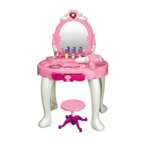 Gyermek fésülködő asztal székkel Baby Mix Sandra