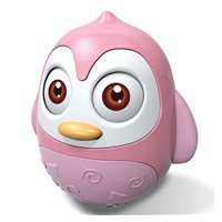 Keljfeljancsi játék Baby Mix pingvin rózsaszín