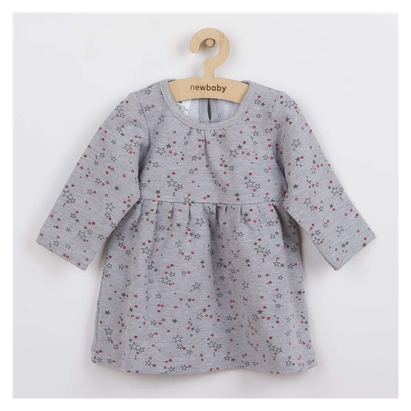 Baba hosszú ujjú ruha New Baby For Girls csillagok