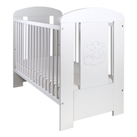 Gyermek kiságy / heverő Drewex Maci COMFORT fehér