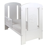 Gyermek kiságy / heverő Drewex Maci COMFORT fehér