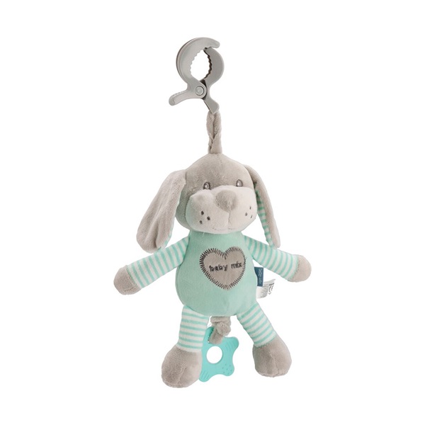 Fejlesztő zenélő játék Baby Mix kutya menta