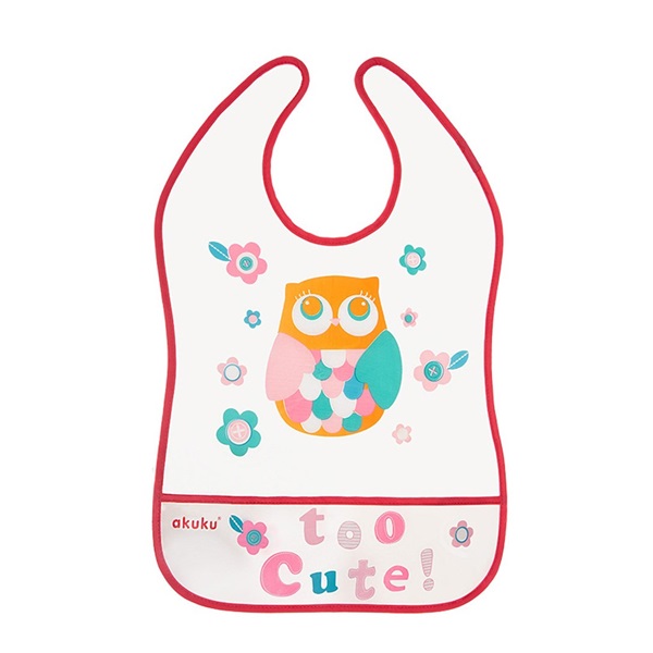 Gyerek előke zsebbel Akuku Owl