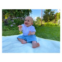 Baba muszlin együttes New Baby Summer Nature Collection sötét kék