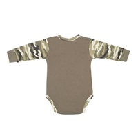 Baba hosszú ujjú body New Baby Army boy