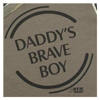 Baba hosszú ujjú body New Baby Army boy