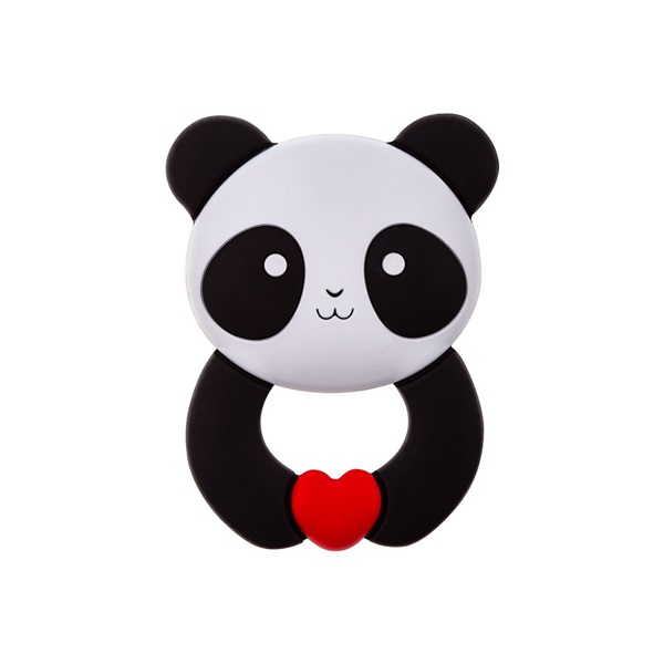 Gyermek szilikon hűsítő rágóka Akuku Panda
