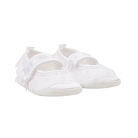 Baba kislányos cipő New Baby szatén fehér 0-3 h