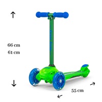 Gyerek roller Milly Mally Scooter Zapp green