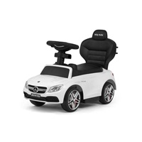 Bébitaxi tolókarral Mercedes Benz AMG C63 Coupe Milly Mally white