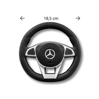 Bébitaxi tolókarral Mercedes Benz AMG C63 Coupe Milly Mally white