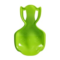 Gyerek műanyag hócsúszka popsi szánkó BAYO COMFORT LINE XL zöld