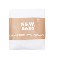 Huzat pelenkázó lapra New Baby 50x70 fehér