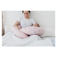 Szoptatós C alakú párnahuzat New Baby XL szürke pöttyös