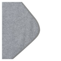 Gyerek fleece takaró New Baby 100x75 szürke csillagok