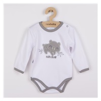 Baba pamut hosszú ujjú body New Baby Cute Bear