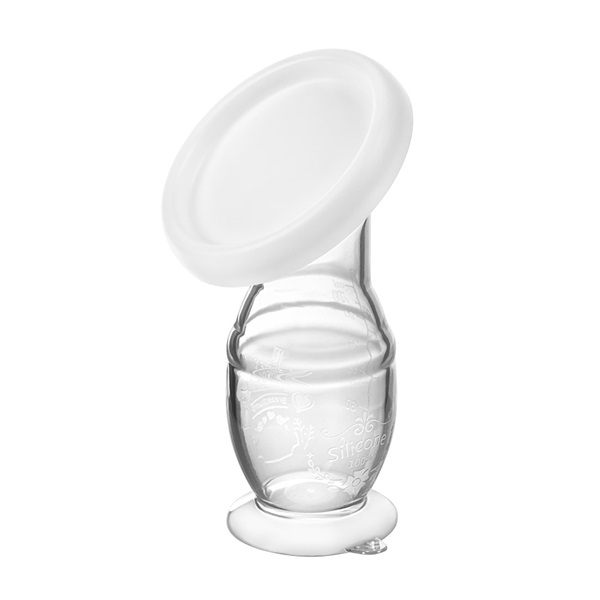 Akuku 100ml szilikon kézi mellszívó gyűjtőedénnyel