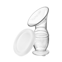 Akuku 100ml szilikon kézi mellszívó gyűjtőedénnyel