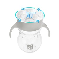 Gyermek bájos itató pohár Akuku 360° - 270 ml szürke