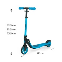 Gyerek roller Milly Mally Scooter Smart kék