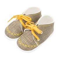 Baba tornacipő New Baby Jeans mustard 3-6 h