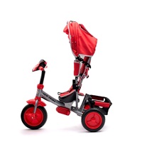 Gyerek háromkerekű bicikli  Baby Mix Lux Trike kék