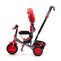 Gyerek háromkerekű bicikli  Baby Mix Lux Trike piros