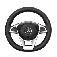 Bébitaxi tolókarral Mercedes Benz AMG C63 Coupe Baby Mix kék