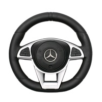 Bébitaxi tolókarral Mercedes Benz AMG C63 Coupe Baby Mix piros