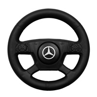 Zenélő bébitaxi Mercedes Baby Mix RENDŐRSÉG kék