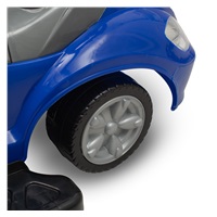Bébitaxi tolókarral 3az1-ben Baby Mix Mega Car kék