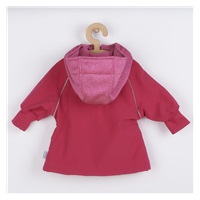 Softshell baba kabát New Baby rózsaszín